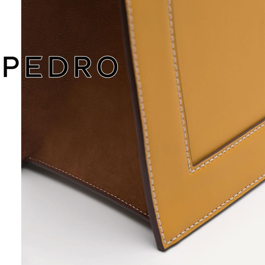 保証付 返品OK 日本　正規品 日本未入荷ブランド PEDRO ペドロ PW2-45060016 ユニセックス Market Tote シンプル マーケット 上品 A4 トートバッグ