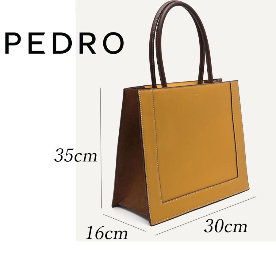 保証付 返品OK 日本　正規品 日本未入荷ブランド PEDRO ペドロ PW2-45060016 ユニセックス Market Tote シンプル マーケット 上品 A4 トートバッグ