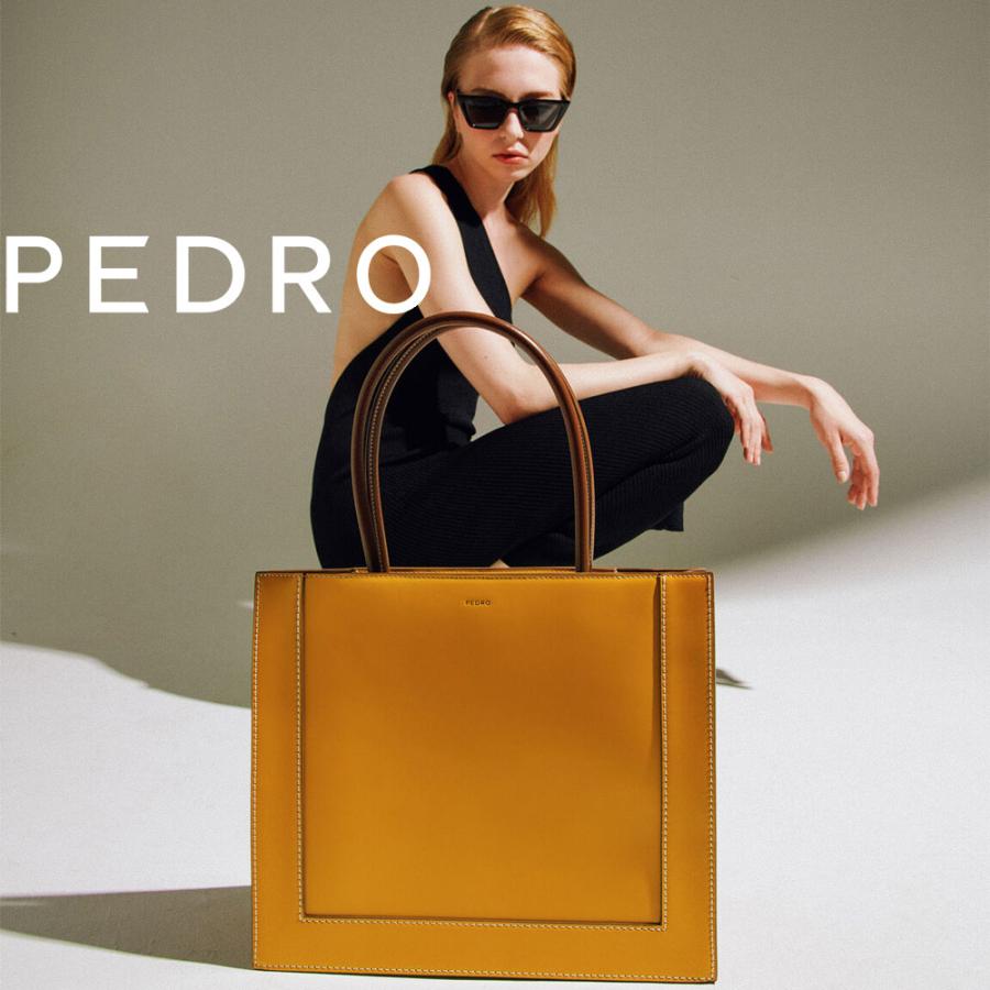 保証付 返品OK 日本　正規品 日本未入荷ブランド PEDRO ペドロ PW2-45060016 ユニセックス Market Tote シンプル マーケット 上品 A4 トートバッグ