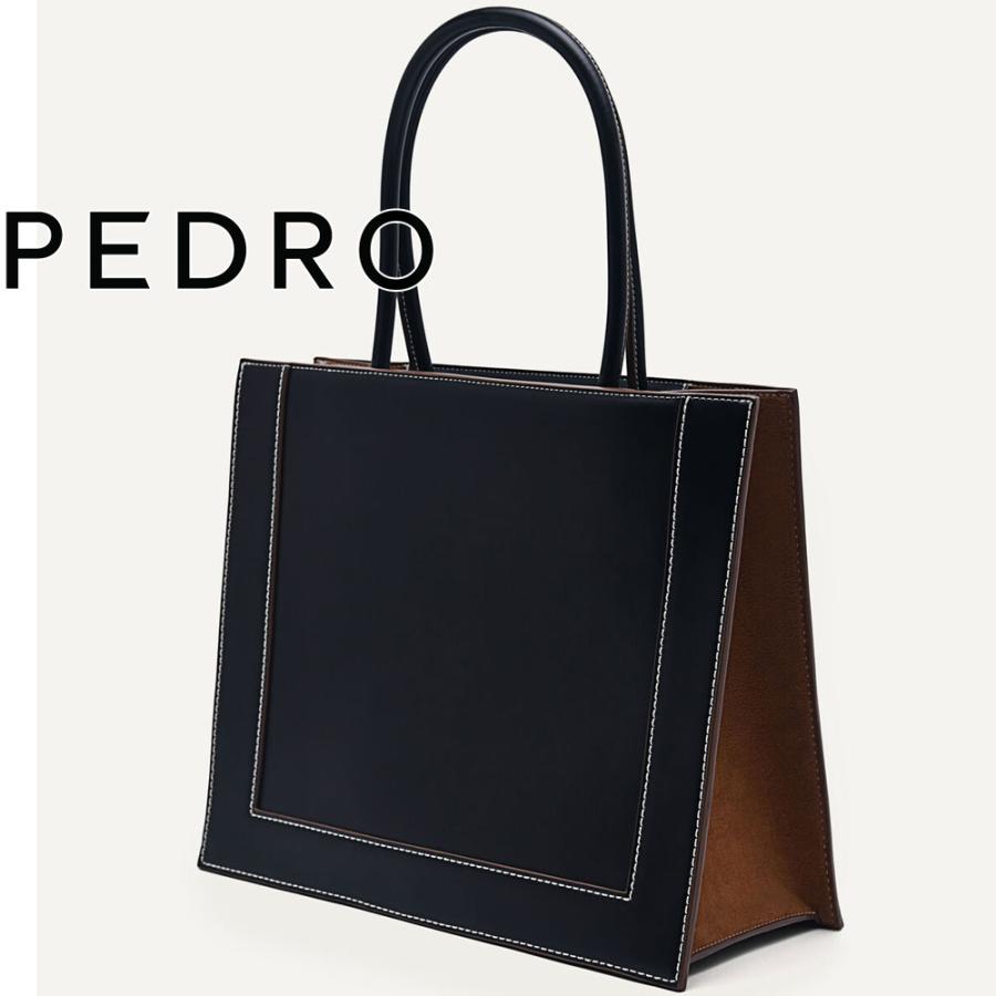 保証付 返品OK 日本　正規品 日本未入荷ブランド PEDRO ペドロ PW2-45060016 ユニセックス Market Tote シンプル マーケット 上品 A4 トートバッグ