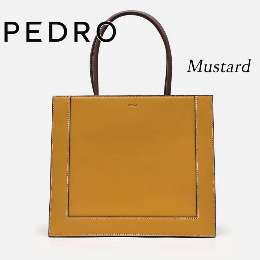 保証付 返品OK 日本　正規品 日本未入荷ブランド PEDRO ペドロ PW2-45060016 ユニセックス Market Tote シンプル マーケット 上品 A4 トートバッグ