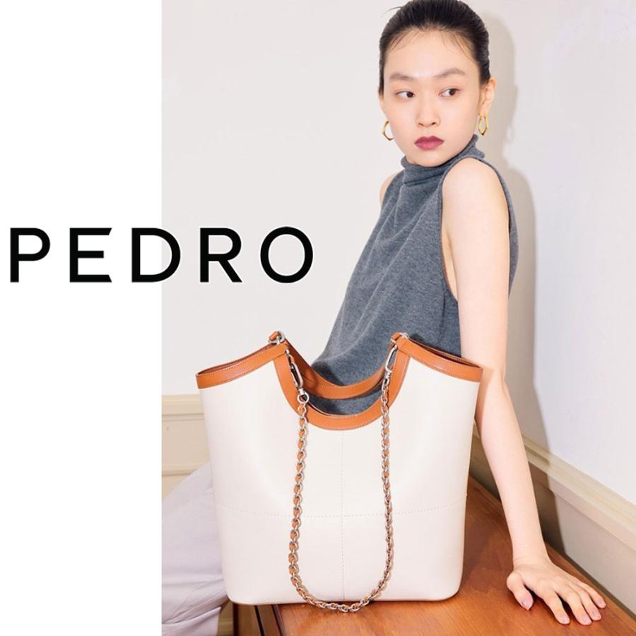 ペドロ PEDRO Elle Tote Bag チェーン ショルダーミニバッグ