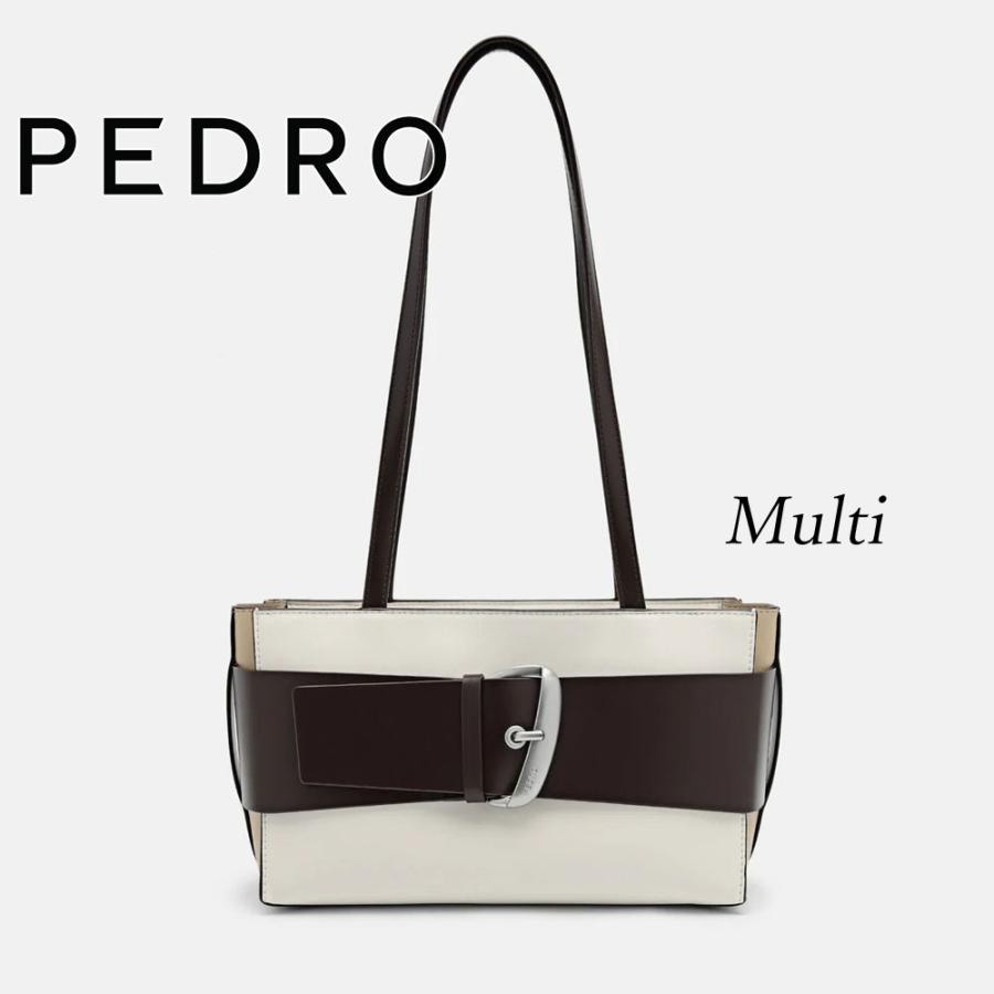 保証付 返品OK 日本 正規品 日本未入荷ブランド PEDRO ペドロ PW2-45210034 レディース Alyda Tote Bag マルチカラー ビッグバックル トートバッグ