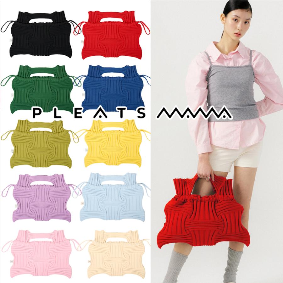 かよママ☆東方神起  手提げ袋 2026新ブランド！保証付 返品OK PLEATS MAMA プリーツママ 日本 正規品