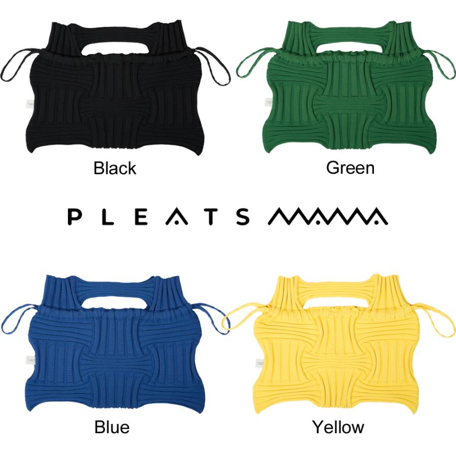 2026新ブランド！保証付 返品OK  PLEATS MAMA プリーツママ 日本 正規品  初上陸ブランド Big Bow Bag ニットバッグ 編み込み 大きめ トート ハンドバッグの画像