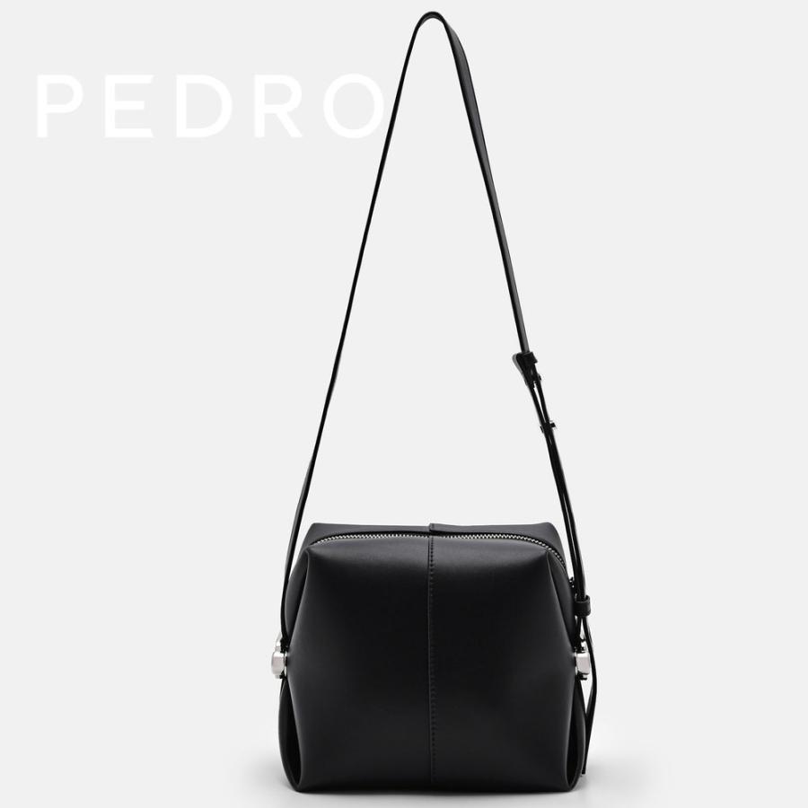 保証付 返品OK  日本 正規品  日本未入荷ブランド PEDRO ペドロ  PW2-76390119 キューブショルダーバッグ キューブ型 ボックス型 ポーチ ハンドバッグの画像