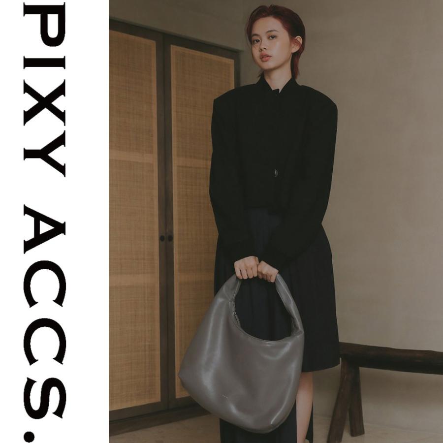 保証付 返品OK 日本正規代理店 PIXY ACCS. ピクシーアックス GR230013 レディース シンプルリッチ トートバッグ ショルダー Boho 恣意手提包 GRN-RE_1