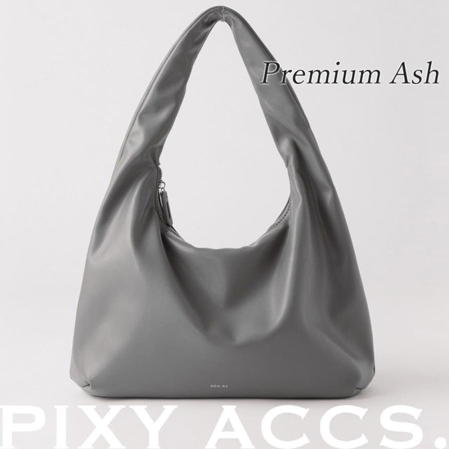 保証付 返品OK 日本正規代理店 PIXY ACCS. ピクシーアックス GR230013 レディース シンプルリッチ トートバッグ ショルダー Boho 恣意手提包 GRN-RE_2