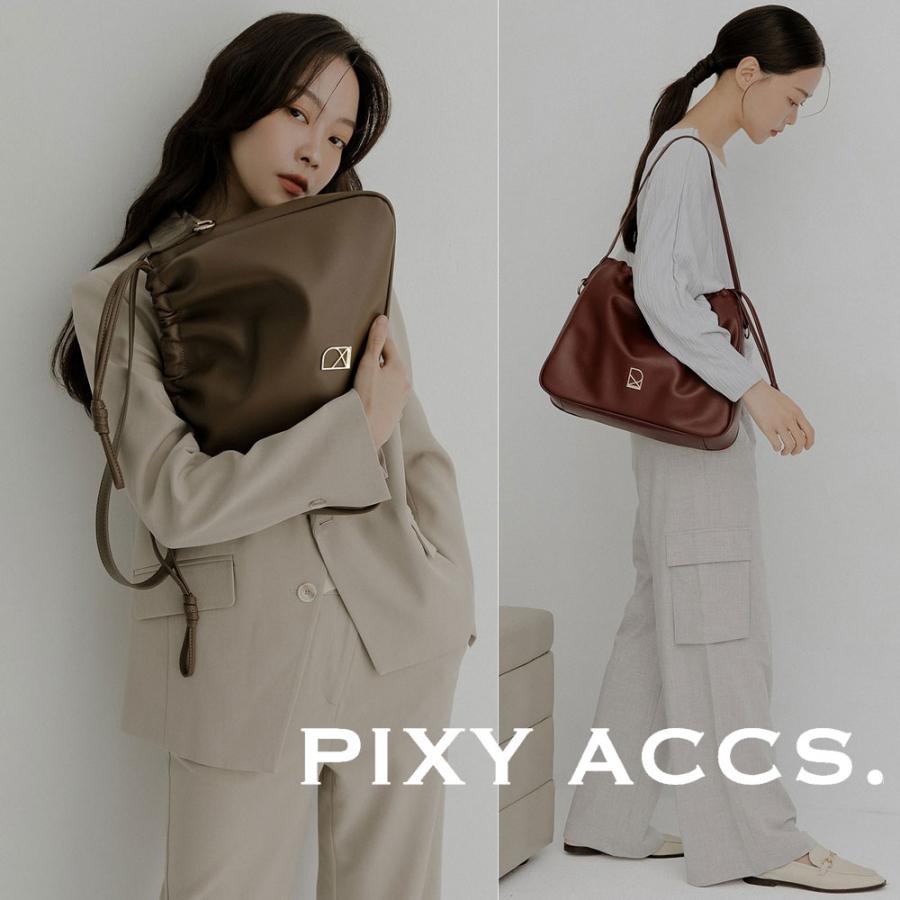 保証付 返品OK  日本正規代理店  2024 PIXY ACCS. ピクシーアックス  PX230015 レディース 巾着ポーチ スタイルリード ショルダーバッグ｜angelina｜04