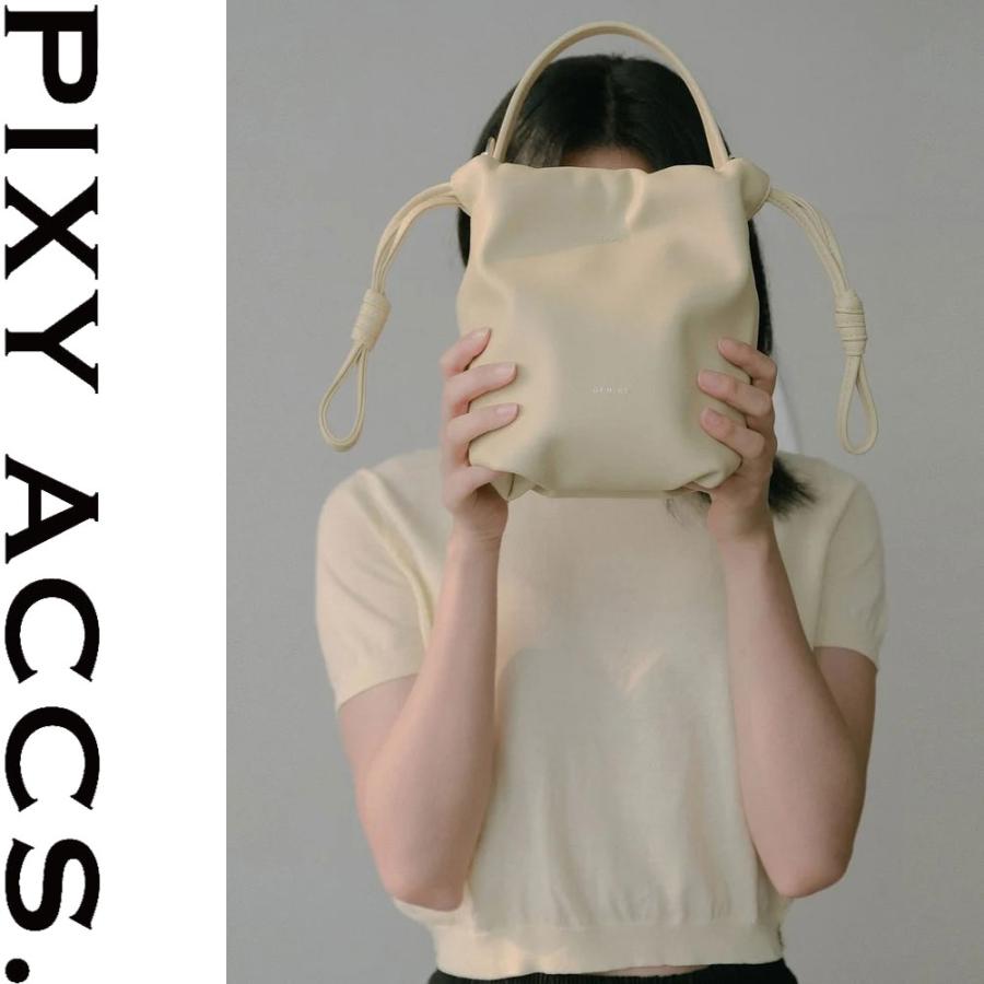 保証付 返品OK 日本正規代理店 2024 PIXY ACCS. ピクシーアックス GR240007 レディース 巾着ミニバッグ ショルダーバッグ ドローコード 通勤通学 海外旅行 レザー 人気 20代 30代 40代 50代 60代 台湾 Lullaby 拉?手機包 2WAYバック ナナメ掛け トートバッグ GRN-RE 保証付 返品OK 日本正規代理店 PIXY ACCS. ピクシーアックス GR240007