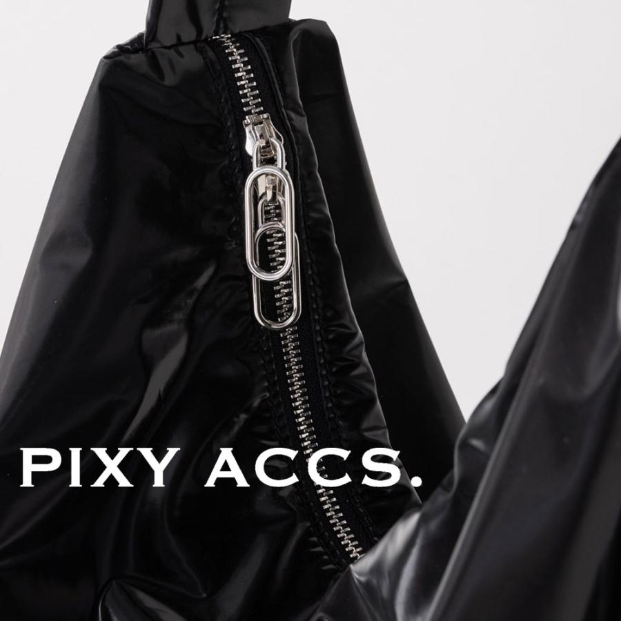 保証付 返品OK 日本正規代理店 2024 PIXY ACCS. ピクシーアックス GH24000190 レディース ビーガンレザー 2WAY くしゅくしゅ ショルダーバッグ クール ロック ギャザー 大人かっこいい 通勤通学 人気 20代 30代 40代 50代 60代 台湾 Wire 光感包 星夜黒 光沢 トート 保証付 返品OK 日本正規代理店 2025 PIXY ACCS. ピクシーアックス