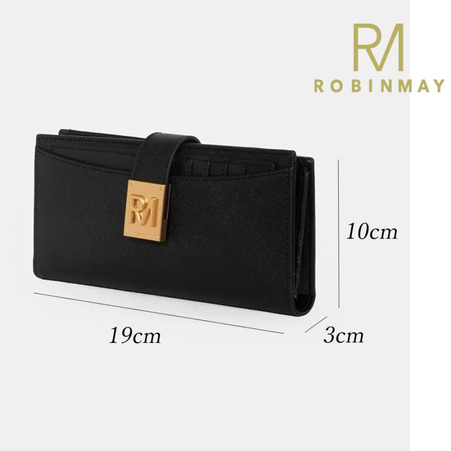 保証付 返品OK 正規品 2026 ROBINMAY ロビンメイ J078 RMロゴ 長財布