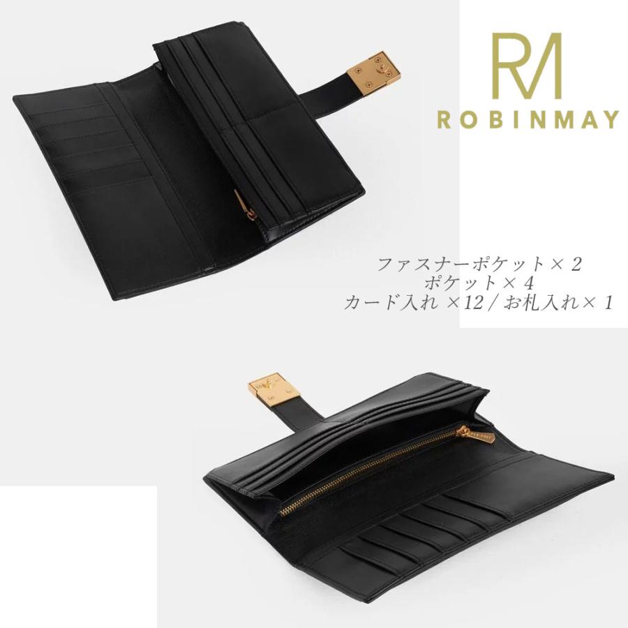 保証付 返品OK 正規品 2024 ROBINMAY ロビンメイ J078   RMロゴ 長財布 ウォレット ソルベカラー アンティーク カード入 スマート財布 牛革 本革 レザー｜angelina｜14