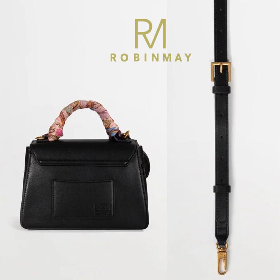 【美品】ロビンメイ C253 スカーフ　ショルダーバッグ　ROBINMAY 保証付 返品OK 正規品取扱店 2025 ROBINMAY ロビンメイ C253
