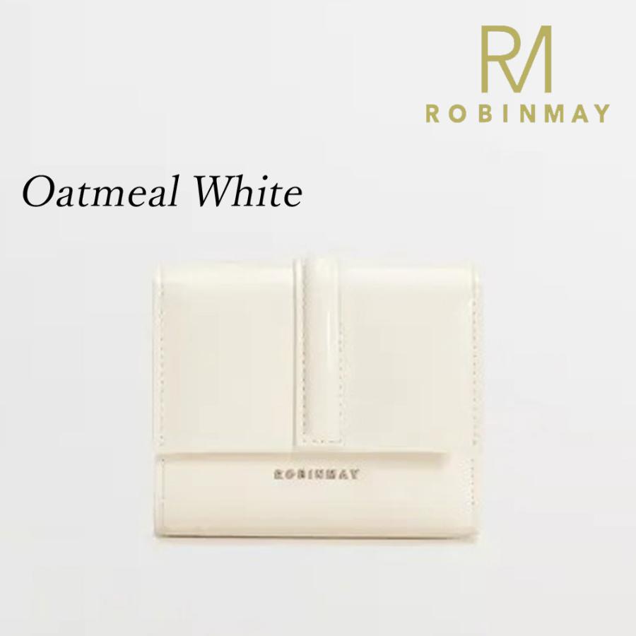 保証付 返品OK  正規品  2024 ROBINMAY ロビンメイ  WL063 餘漫真皮短夾 レディース RMロゴ 本革レザー 三つ折り 折りたたみ財布 ウォレット｜angelina｜06