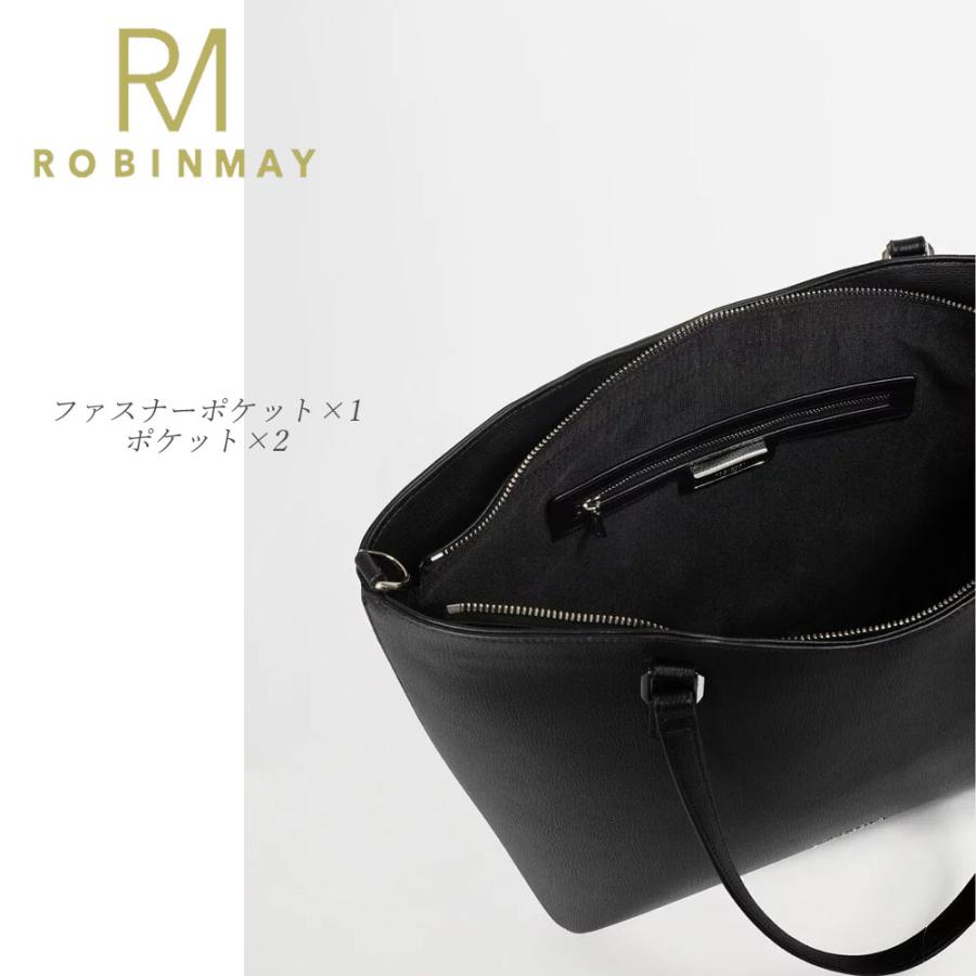 保証付 返品OK 正規品取扱店  ROBINMAY　ロビンメイ B167 Auer Tote Bag レディース トートバッグ 大きめ A4 ショルダー ポーチ付き 大容量 春夏秋冬の画像