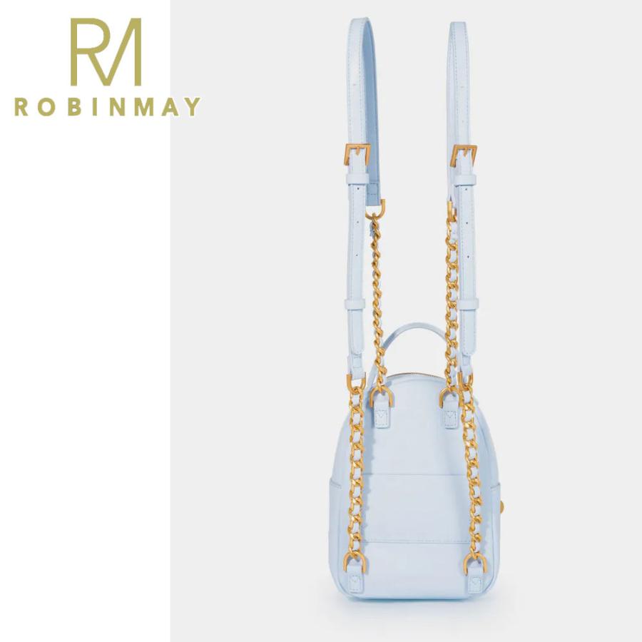 保証付 返品OK 正規品 ROBINMAY　ロビンメイ D112 魔娜後背包 レディース RMロゴ レトロ リュック クラシカル 春夏秋冬 ヴィーガンレザー バックパック_9