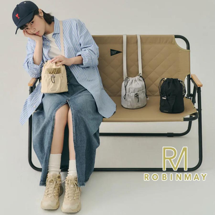 ROBINMAY グレー バッグ 保証付 返品OK 正規品取扱店 2025 ROBINMAY ロビンメイ WB014