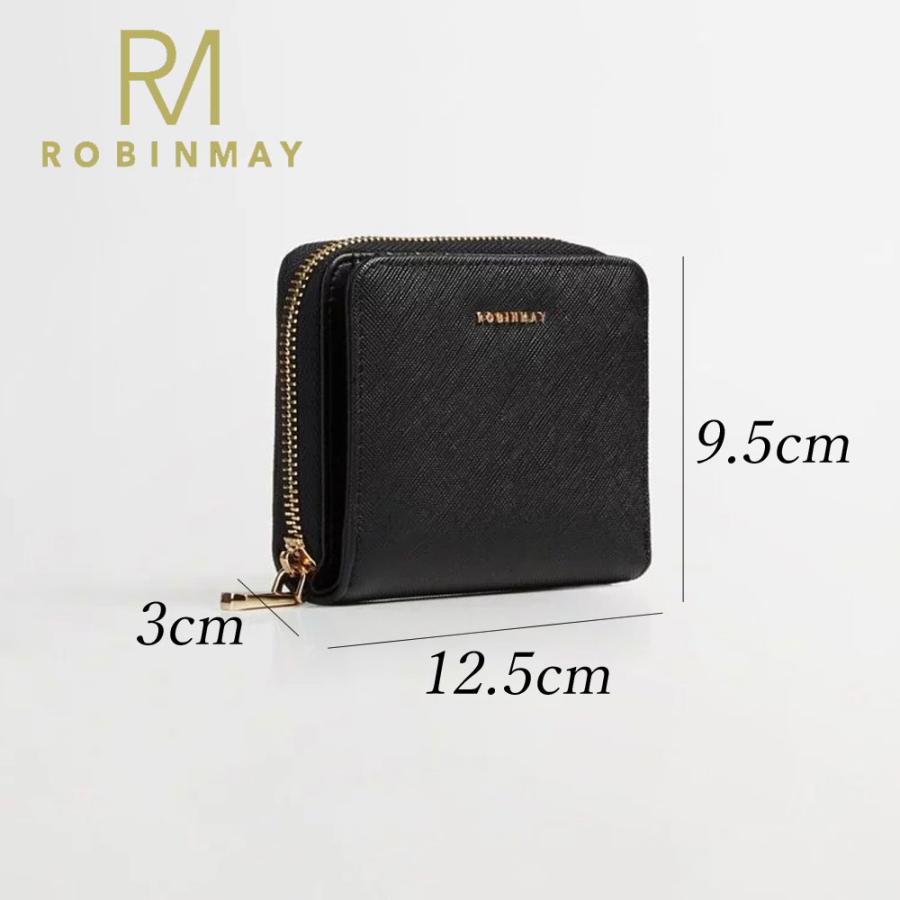 保証付 返品OK 正規品 2025 ROBINMAY ロビンメイ L008 方塊牛皮短夾