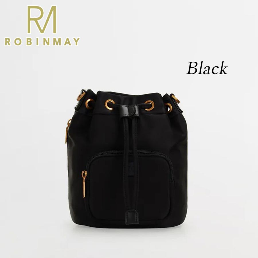 バッグ m 保証付 返品OK 正規品 ROBINMAY ロビンメイ Z434 艾蜜莉水桶肩背包 M