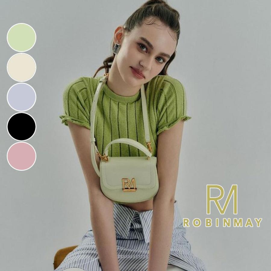 保証付 返品OK 正規品 2024 ROBINMAY　ロビンメイ B223 Elly半圓手提包 レディース RMロゴ レトロ ショルダー バッグ クラシカル 春夏秋冬レザー ヴィーガン サステナブル 大人可愛い 台湾発　20代 30代 40代 50代 60代 公式 ミニショルダー サドルバッグ 人気ブランド 保証付 返品OK 正規品 ROBINMAY ロビンメイ B223 Elly半圓手提包