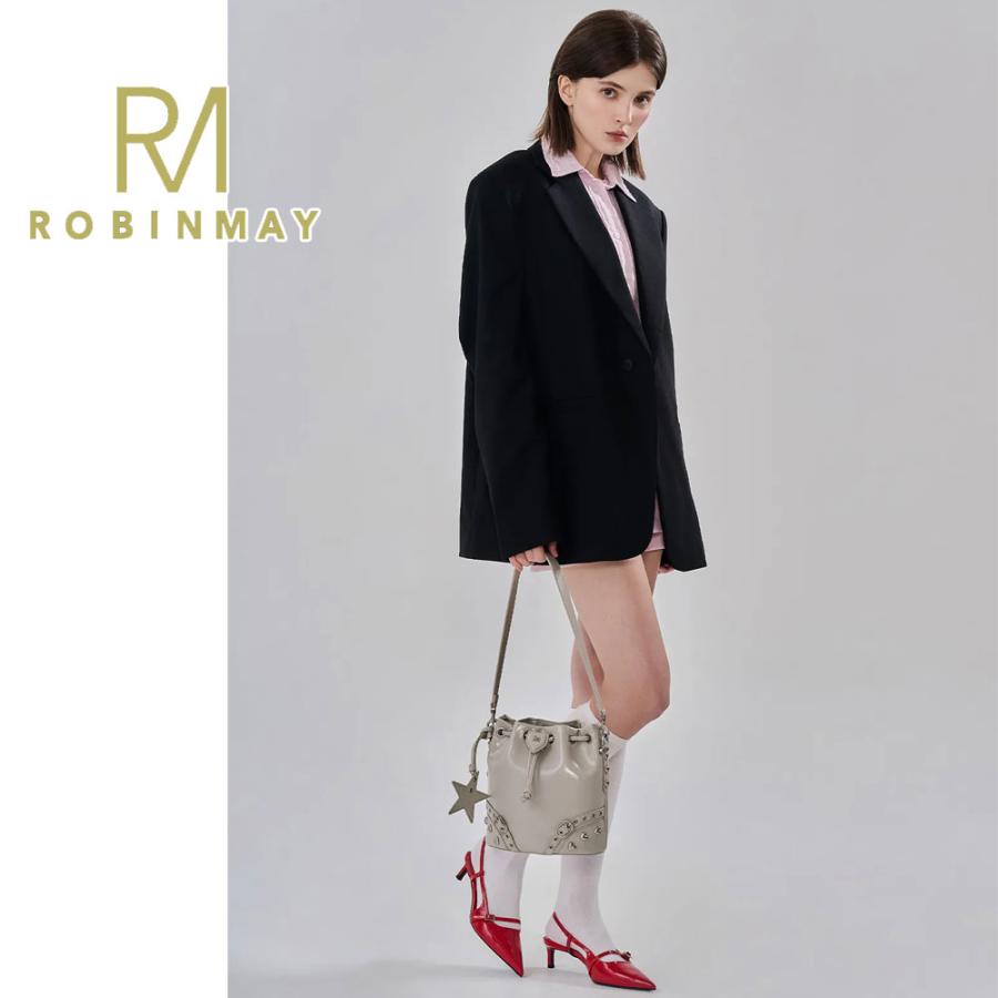 保証付 返品OK 正規品 2025 ROBINMAY ロビンメイ B244 RMロゴ 巾着