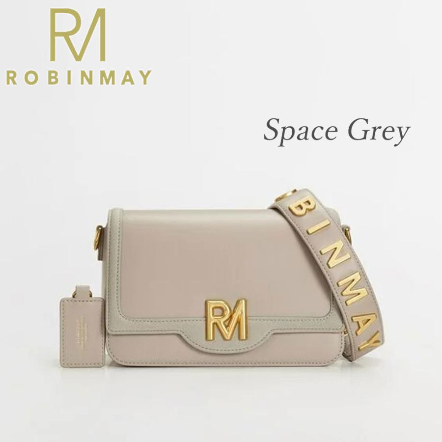 保証付 返品OK  正規品  ROBINMAY ロビンメイ  C216 Mora レディース RMロゴショルダー バイカラー スクエアハンドバッグ ツートーン 2way バック 鞄 台湾の画像
