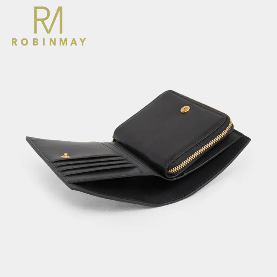 保証付 返品OK  正規品  2024 ROBINMAY ロビンメイ  L126 荷絲真皮中夾 レディース RMロゴ 本革レザー 二つ折り 折りたたみ財布 ウォレット｜angelina｜14