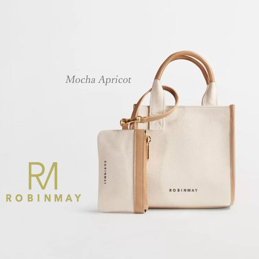 ROBINMAY ロビンメイ ショルダー バッグ  モカアプリコット ROBINMAY(ロビンメイ) ショルダーバッグ・ポシェット(レディース