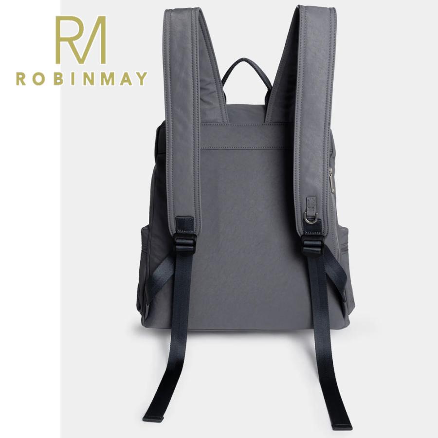 保証付 返品OK 正規品 ROBINMAY ロビンメイ Z531 フェロ ナイロンバックパック 軽量 カジュアル バケットバックパック リュックサック 学生 大きめ_8