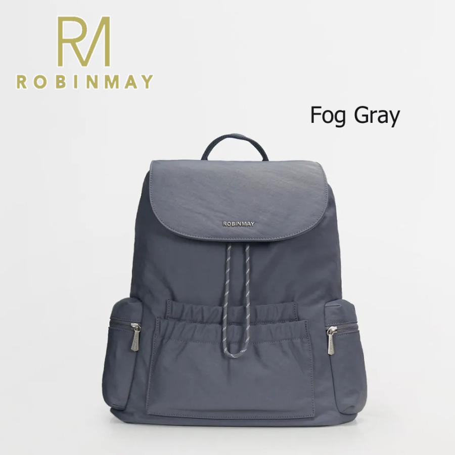 保証付 返品OK 正規品 ROBINMAY ロビンメイ Z531 フェロ ナイロンバックパック 軽量 カジュアル バケットバックパック リュックサック 学生 大きめ_5