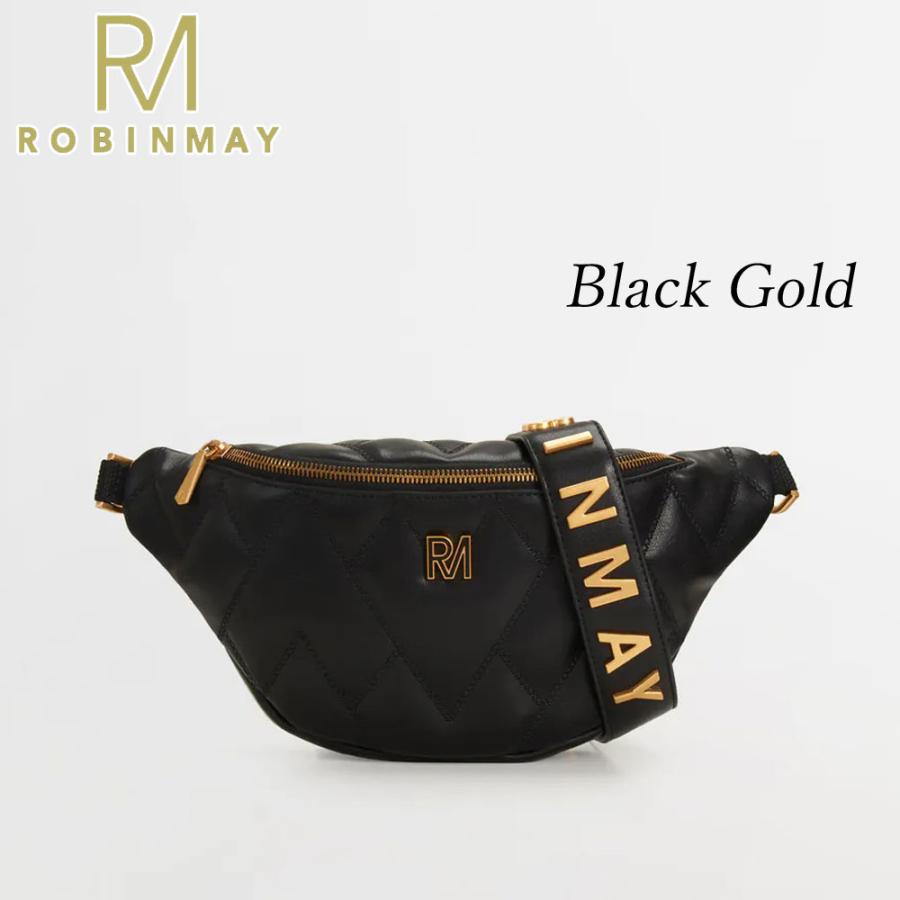 保証付 返品OK 正規品 ROBINMAY ロビンメイ I059 キルティングショルダーバッグ RMロゴショルダー チェストバッグ ナナメ掛けショルダー サコッシュ_7