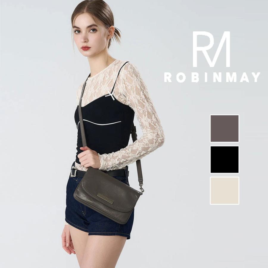 ロビンメイ　フェイクレザー　ショルダーバッグ 楽天市場】保証付 返品OK 正規品 2025 ROBINMAY ロビンメイ I038 Mont