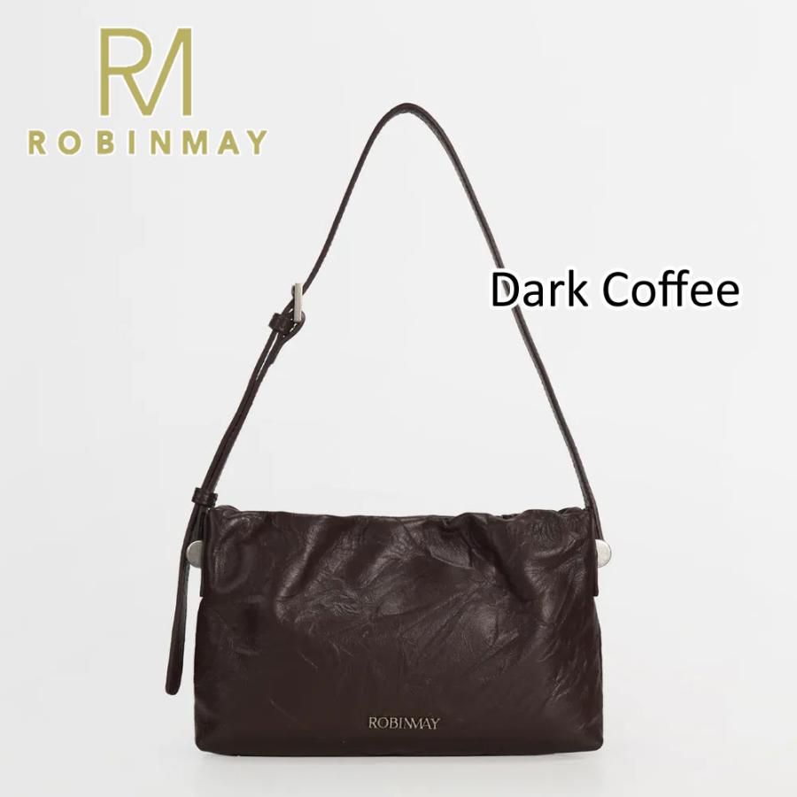 保証付 返品OK  正規品 ROBINMAY　ロビンメイ  TWB001 1624雲?包(頭層皮) レディース  スクエアバッグ ミニバッグ ショルダーバッグ 本革 レザー シワ加工の画像