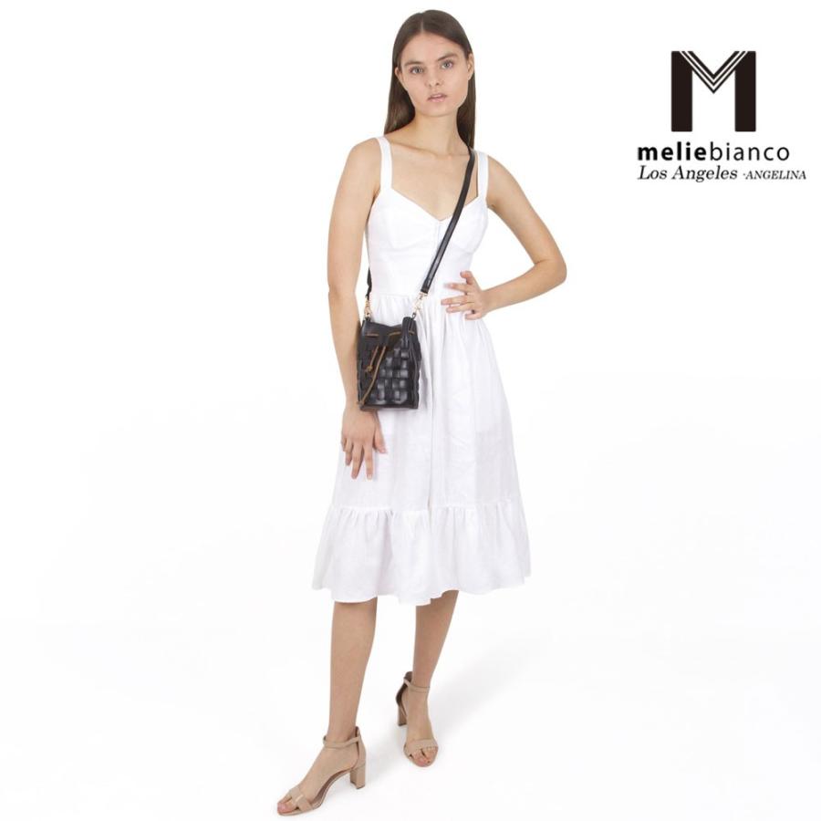 限定品 Melie Bianco（メリービアンコ）TM5008 Jody ビーガンレザー Free People提携掲載 レディース 編み込みメッシュ 巾着バッグ ショルダーバッグ melie bianco（メリービアンコ） 限定品 Melie Bianco（メリービアンコ