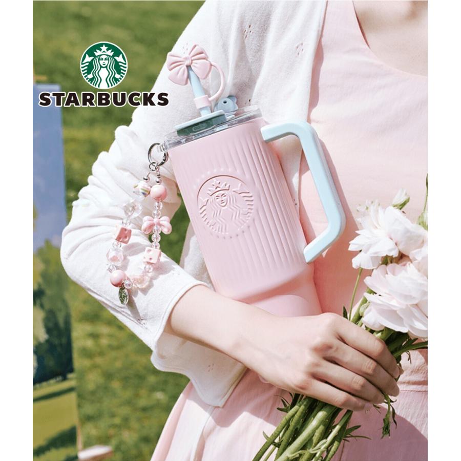 【早い者勝ち❤︎海外限定商品】スタバ　ステンレスボトル タンブラー ピンク スターバックス（Starbucks Coffee） 2026新ブランド！保証付 返品OK