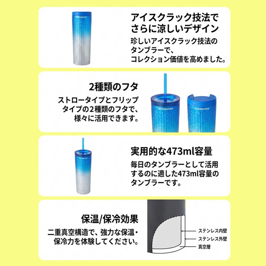 ストロータンブラー　473ml スターバックス スターバックス（Starbucks Coffee） 2026新入荷ブランド！保証付 返品