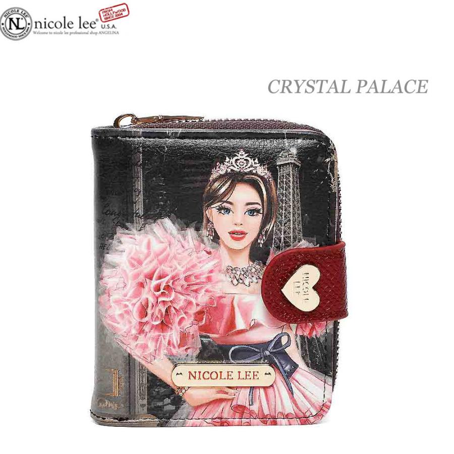 ジンNICOLE Lee財布 Amazon.com: NICOLE LEE Bifold Flap Wallet with Detachable Wristlet