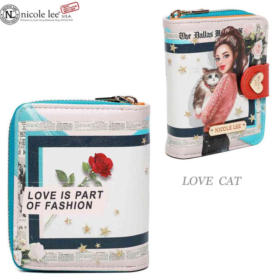 NICOLE LEE ニコールリー ウォレット  財布 Nicole Lee（ニコールリー） PRT7455 レディース 長財布 アマンダ二
