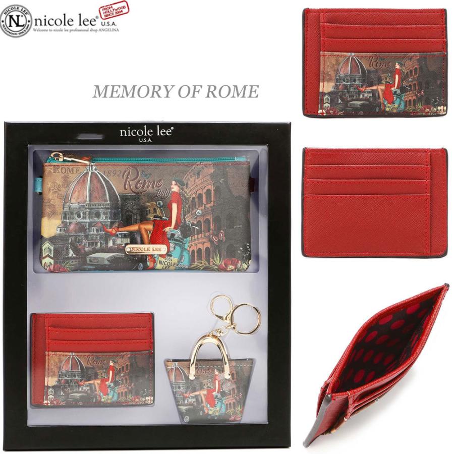 Nicole Lee（ニコールリー） 数量限定 PRT7011 ガールプリント お財布