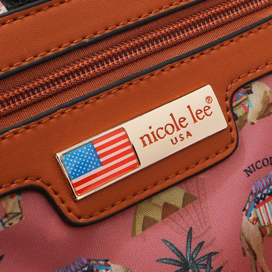 数量限定 NICOLE LEE ニコールリー BP16698 レディース ポーチ付き リュック バックパック 大きめ USB充電ポート付き 通勤通学 大容量