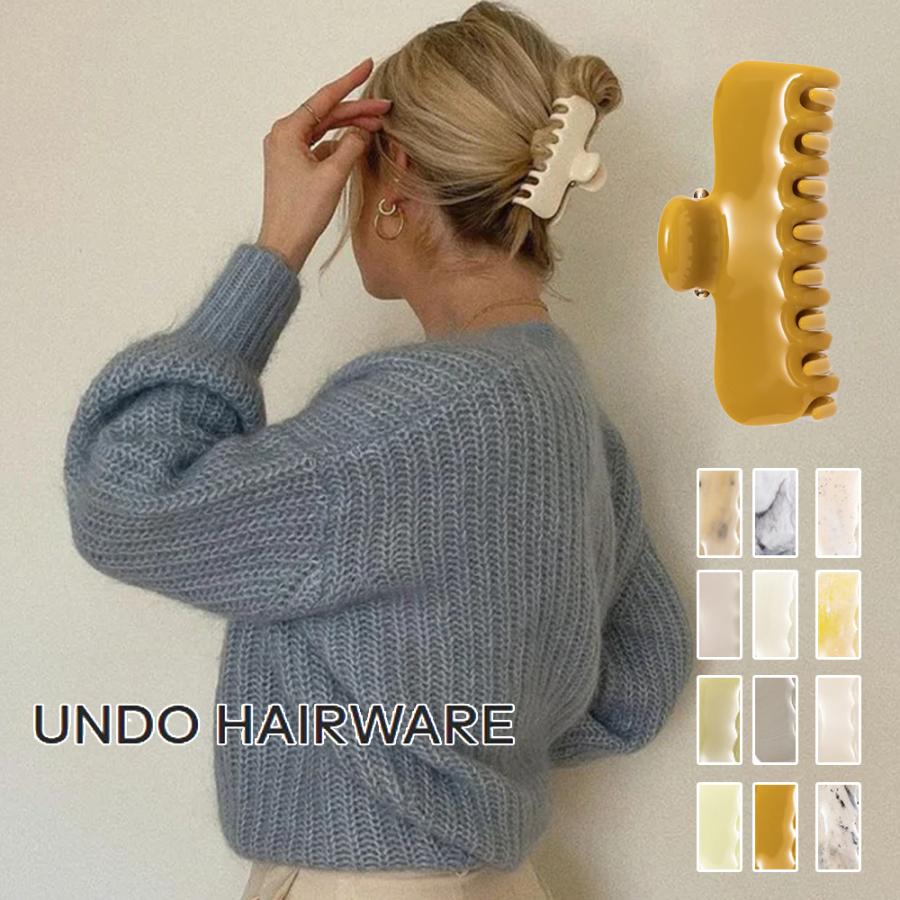 undo ブラック ヘアクリップ 2026 保証付 返品OK Undo Hairware ウンドヘアウェア 日本 正規品 未