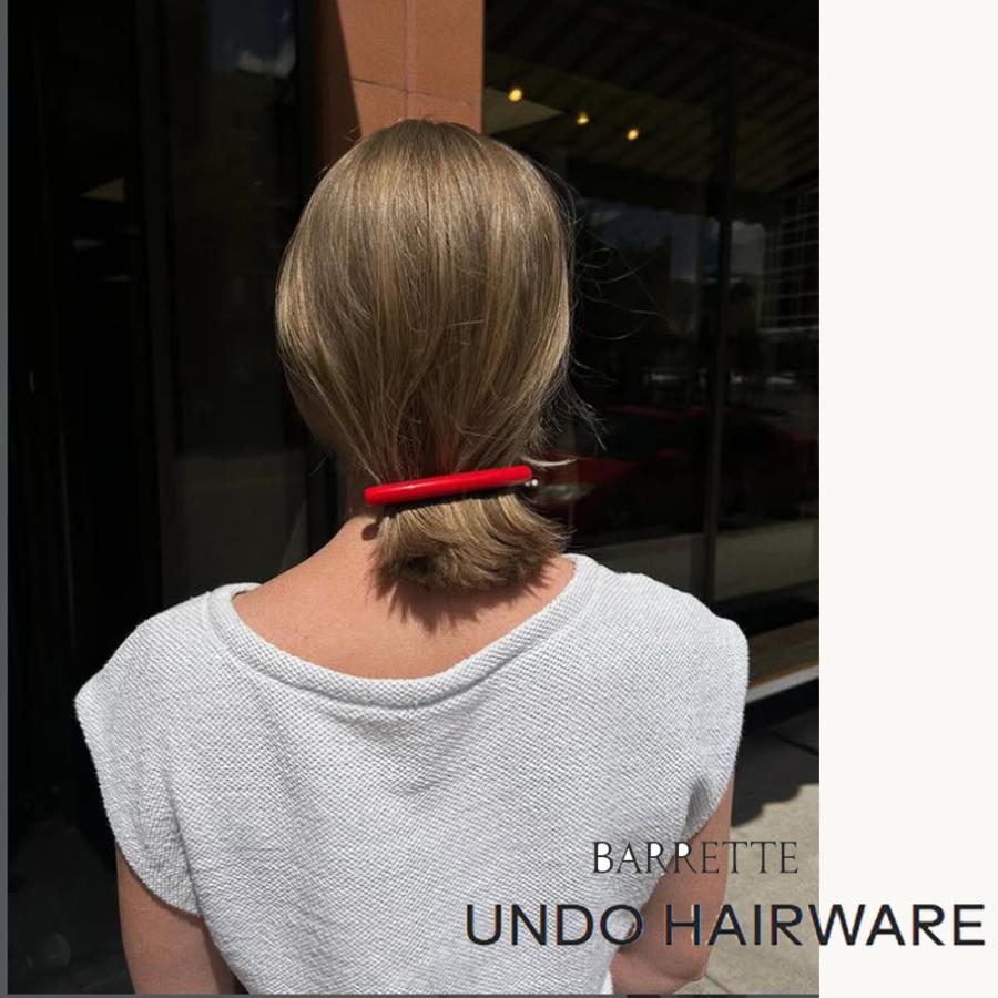 ヘアアクセサリー UNDO HAIRWARE / BARETTE 2026新ブランド！保証付 返品OK Undo Hairware ウンドヘアウェア 日本