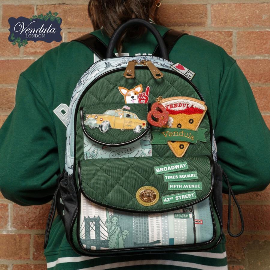 未使用❣️ Vendula LONDON ベンデューラ　ショルダーバッグ　猫 Vendula London ベンデューラ ロンドン New York City Cats & Corgis