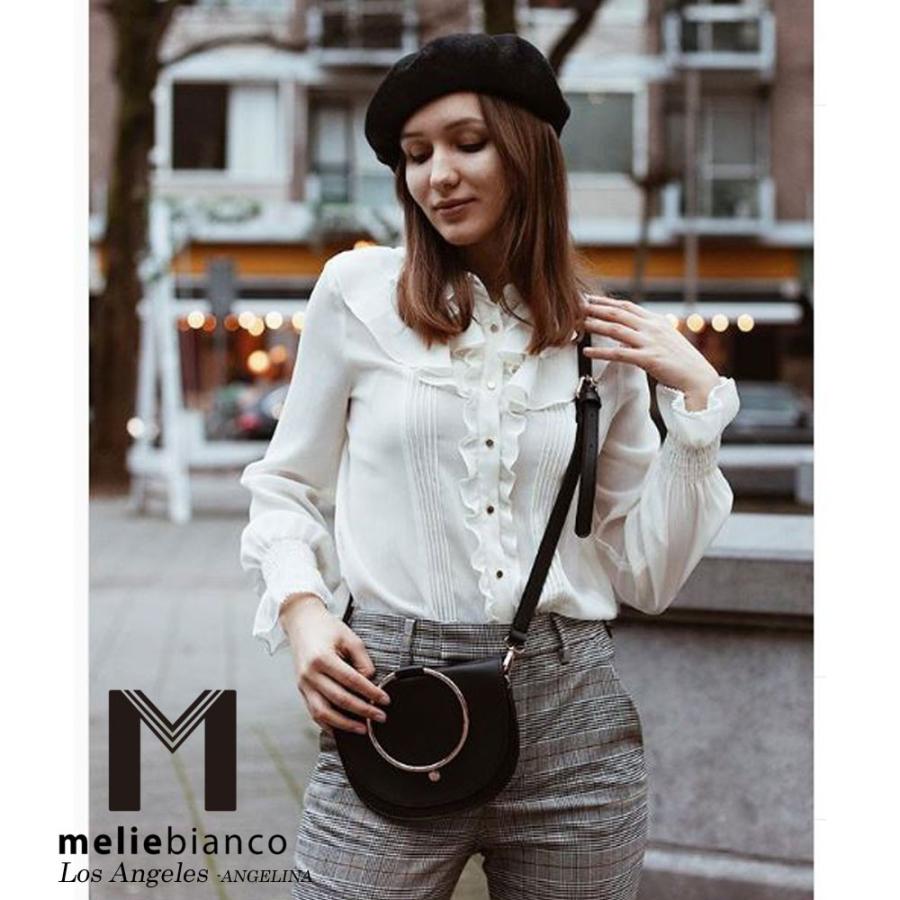 Melie Bianco（メリービアンコ）W7036 Felix 掲載 レディース ショルダーバッグ 半月バッグ ミニバッグ クラッチ Melie Bianco（メリービアンコ）W7036 Felix ASOS掲載 レディース