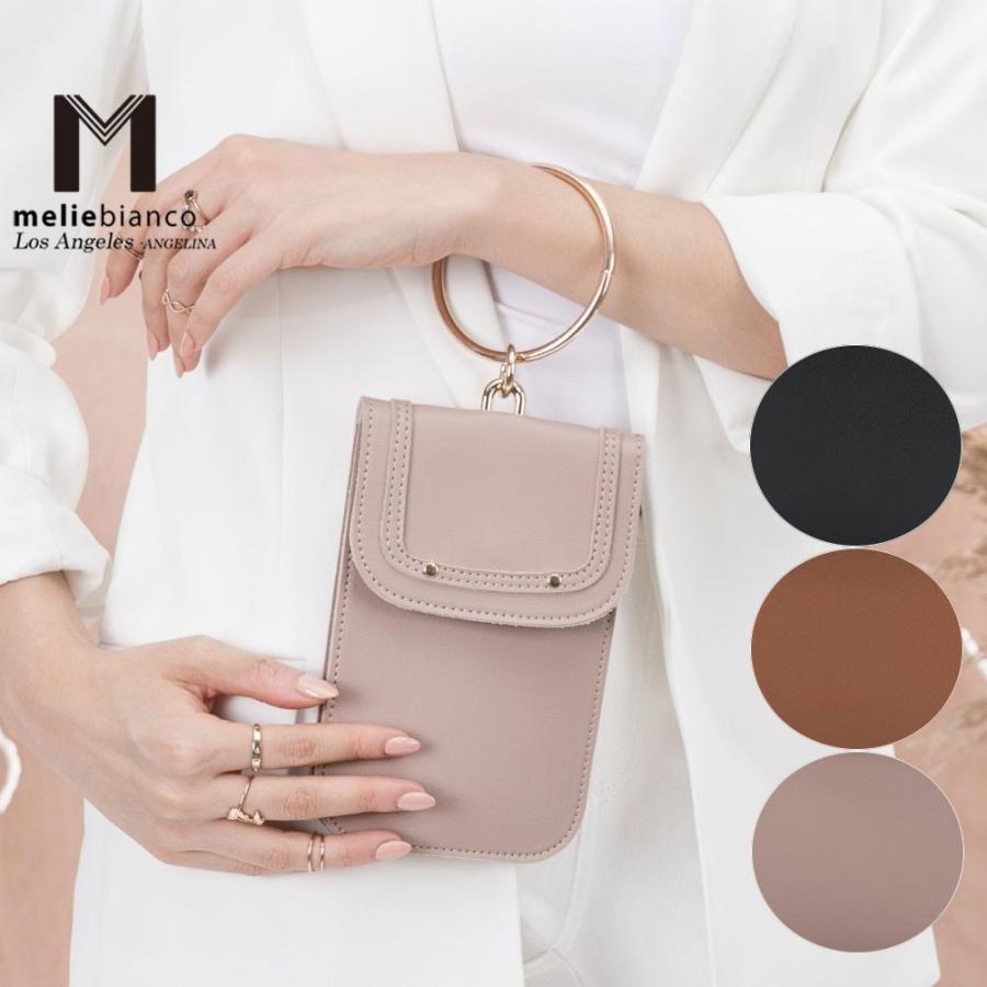 限定品！Melie Bianco（メリービアンコ）Y2020 Tess 掲載 レディース スマホケース 携帯 カード入れ ミニバッグ クラッチ 限定品！Melie Bianco（メリービアンコ）Y2020 Tess ASOS掲載