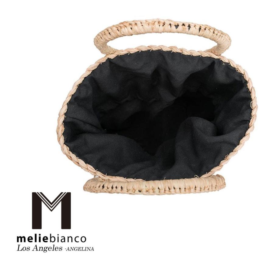 限定品　Melie Bianco（メリービアンコ）Y2080 Tiffany 掲載 レディース かごバッグ 麦わら バック ラフィアヴィーガンブランドロスアメリカ サマービーチ melie bianco（メリービアンコ） 限定品 Melie Bianco（メリービアンコ