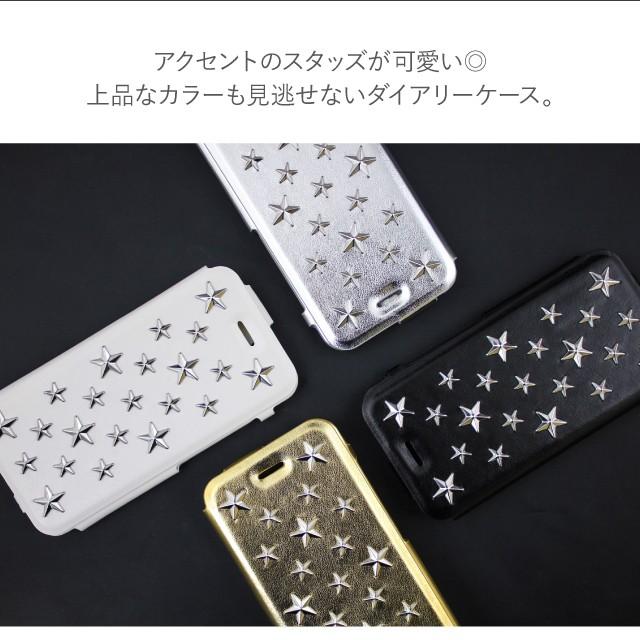 Iphone Se ケース Iphone8 ケース メンズ Star Stud Diary スター スタッズ 手帳型 ケース カバー Iphone7ケース 手帳 財布 おしゃれ メンズ 星 カード Angelique Paypayモール店 通販 Paypayモール