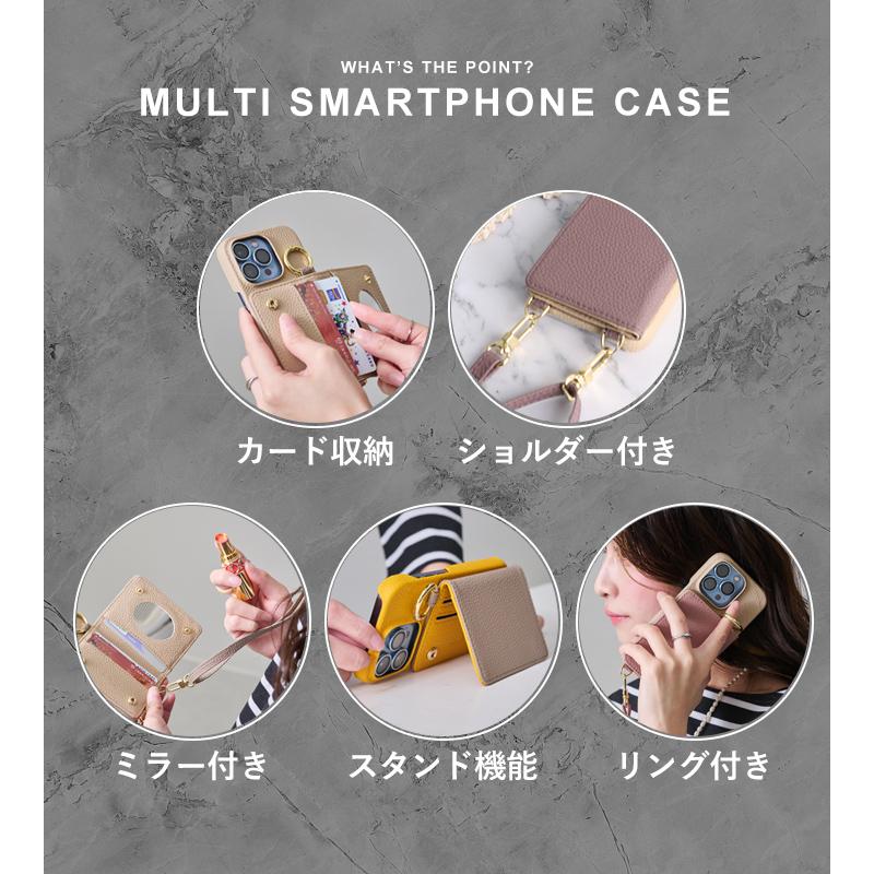 iPhone スマホショルダー スマホケース iPhone15 pro アイフォン