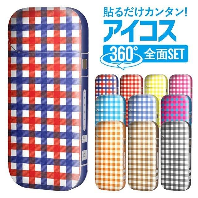 アイコス カバー シール 全面 スキンシール ケース ステッカー カバー アイコスシール ギンガムチェック おしゃれ アイコス専用 Ps Iqos 003 Ck002 Iphone13スマホケースのangelique 通販 Yahoo ショッピング